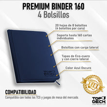 Cargar imagen en el visor de la galería, Carpeta Top Deck Premium Binder 160 Variedades
