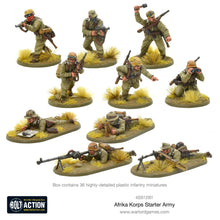 Cargar imagen en el visor de la galería, Bolt Action - Afrika Korps Starter Army
