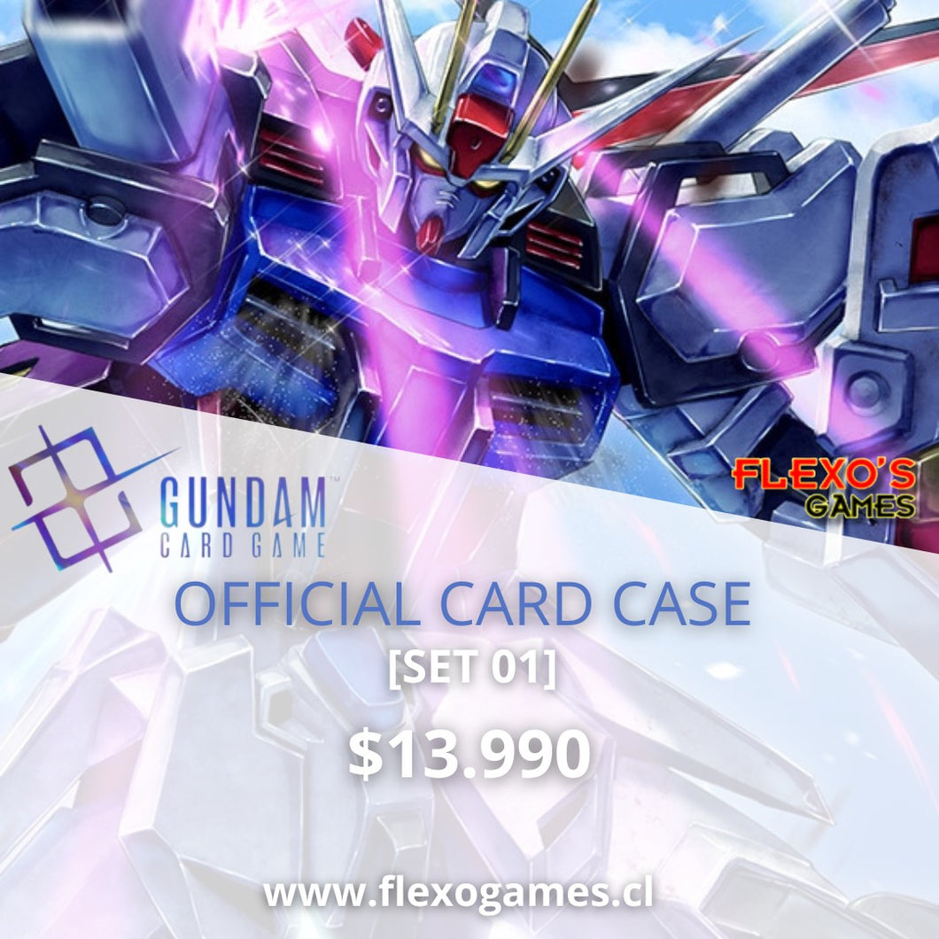 Gundam TCG Official Card Case Set 01 (Pre-venta)