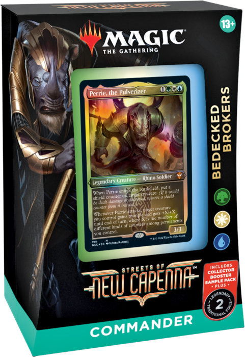 MTG Commander Deck: Streel of New Capenna - Bedecked Brokers (Inglés)