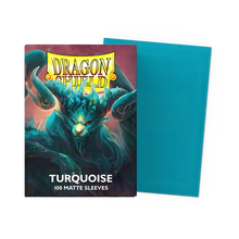 Cargar imagen en el visor de la galería, DS: MATTE Standard Sleeves (100) - Turquoise
