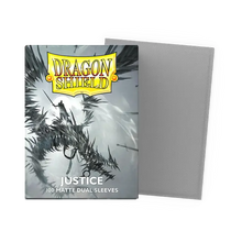 Cargar imagen en el visor de la galería, DS: MATTE DUAL Standard Sleeves (100) - Justice
