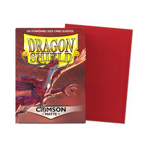 Cargar imagen en el visor de la galería, DS: MATTE Standard Sleeves (100) - Crimson
