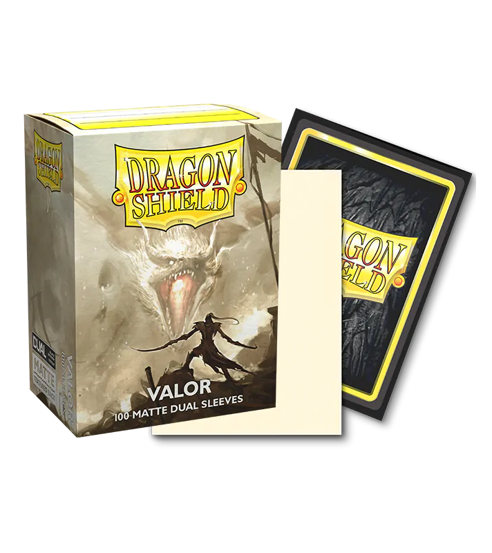 DS: MATTE DUAL Standard Sleeves (100) - Valor