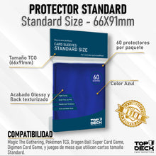 Cargar imagen en el visor de la galería, Protector Top Deck Tamaño Standard Variedades
