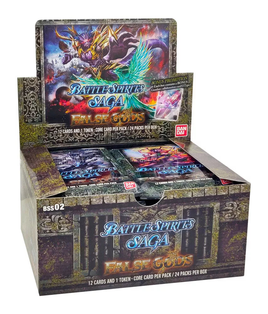 Battle Spirit Saga: False Gods – Booster Display (BSS02 )