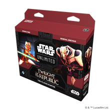 Cargar imagen en el visor de la galería, Star Wars Unlimited - Twilight of the Republic Two-Player Starter English
