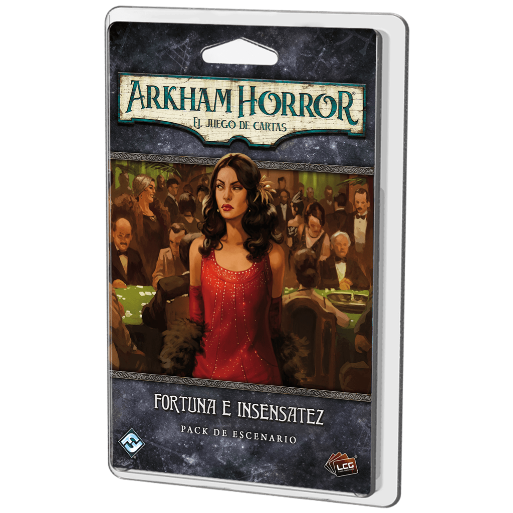 Arkham Horror LCG: fortuna e insensatez pack de escenario